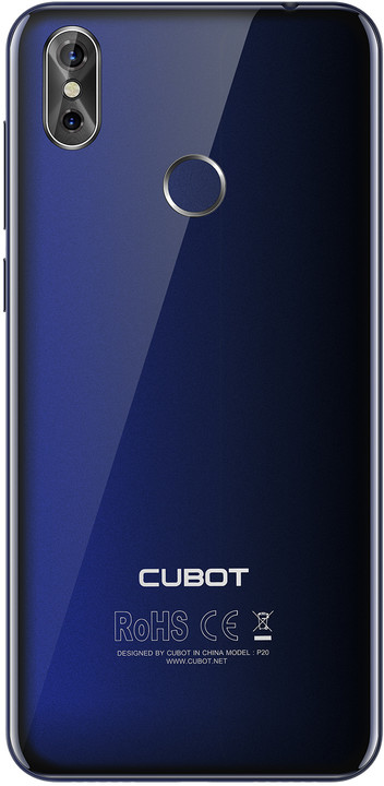 CUBOT P20, 4GB/64GB, modrá_1590803166