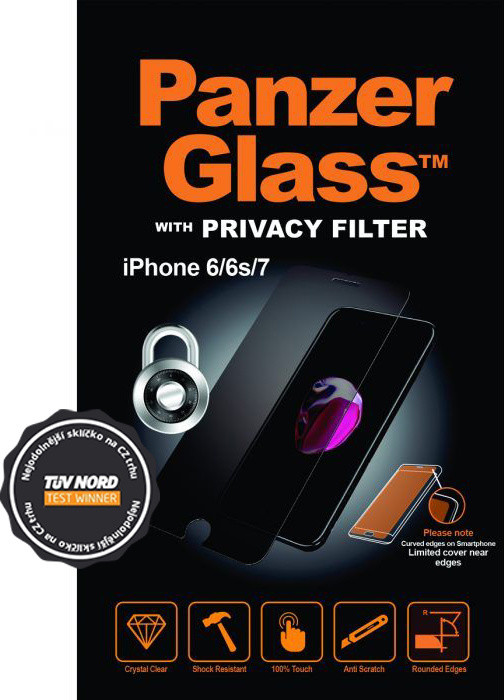 PanzerGlass - filtr pro soukromí - pro Apple iPhone 6/6s/7/8 Plus_1202705426