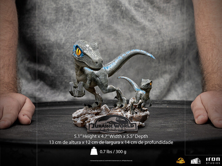 Figurka Mini Co. Jurassic World: Dominatio - Blue and Beta_1159428535