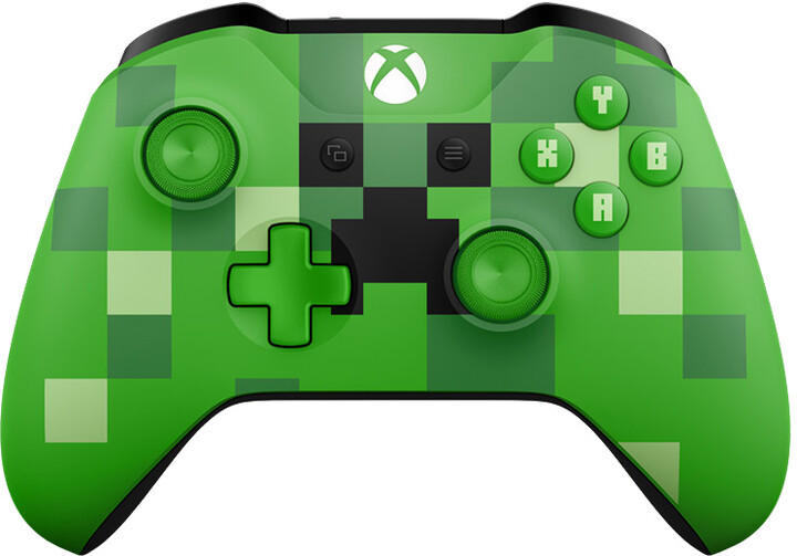 Xbox ONE S Bezdrátový ovladač, Minecraft Creeper (PC, Xbox ONE)_1887133390