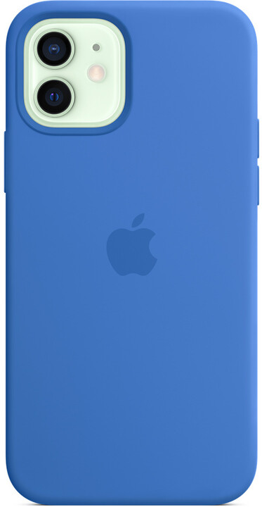 Apple silikonový kryt s MagSafe pro iPhone 12/12 Pro, modrá_214614976