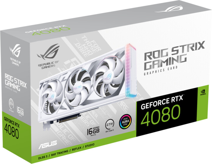ASUS ROG Strix GeForce RTX 4080 White Edition, 16GB GDDR6X_1004027484