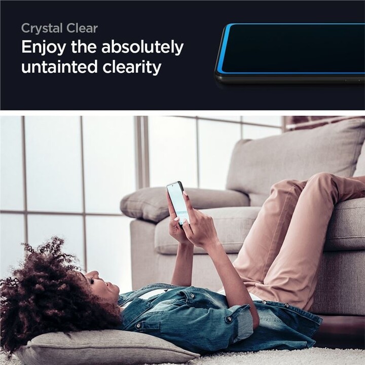 Spigen ochranné sklo AlignMaster FC pro Samsung Galaxy A72, černá_879854410