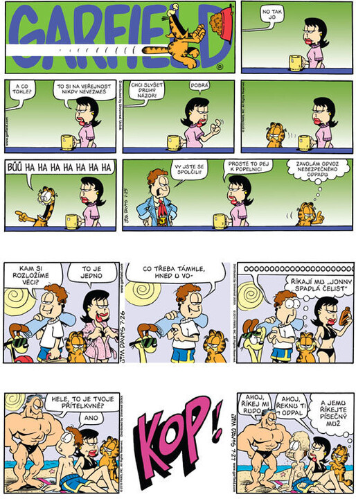 Komiks Garfield Pozor! Nadrozměrný náklad, 54.díl_1126486496