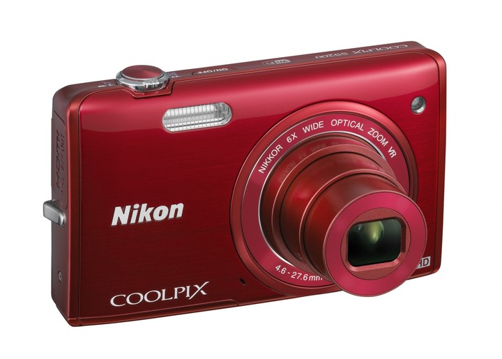 Nikon Coolpix S5200, červená_143816942