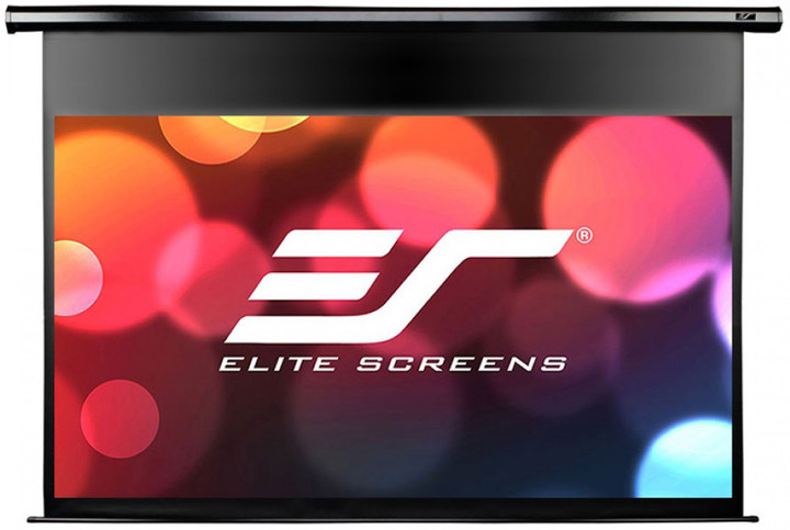 Elite Screens plátno elektrické motorové 84&quot; (213,4 cm)/ 16:9/ 104,6 x 185,9 cm/ Gain 1,1_317123884