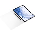 Samsung průhledné pouzdro Note View pro Galaxy Tab S7+ / S7 FE / S8+, bílá_1825066192