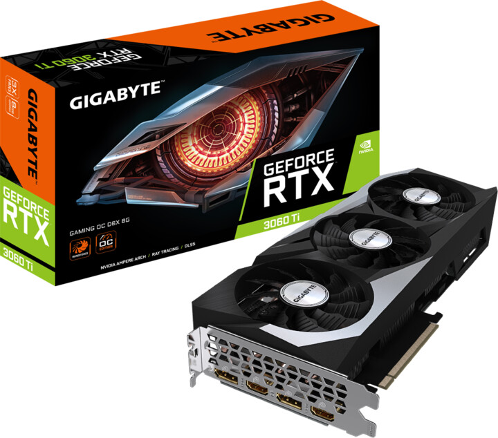 GIGABYTE GeForce RTX 3060 Ti GAMING OC D6X 8G, 8GB GDDR6X_1704965730