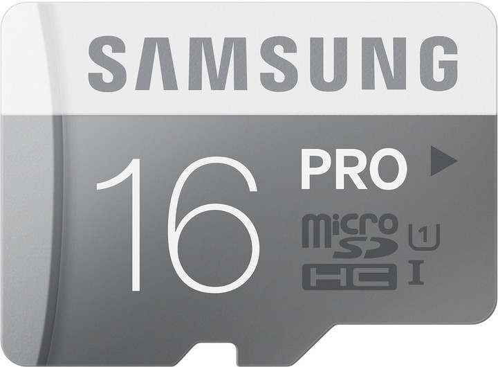 Samsung Micro SDHC PRO 16GB_1101560126