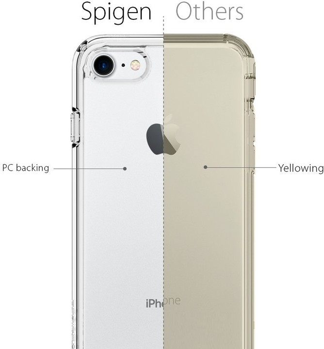 Spigen Ultra Hybrid 2 pro iPhone SE (2022/2020)/8/7, crystal clear_610856387