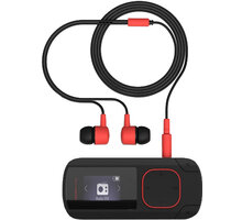 Energy Sistem Clip Bluetooth, 8GB, černá/červená Poukaz 200 Kč na nákup na Mall.cz