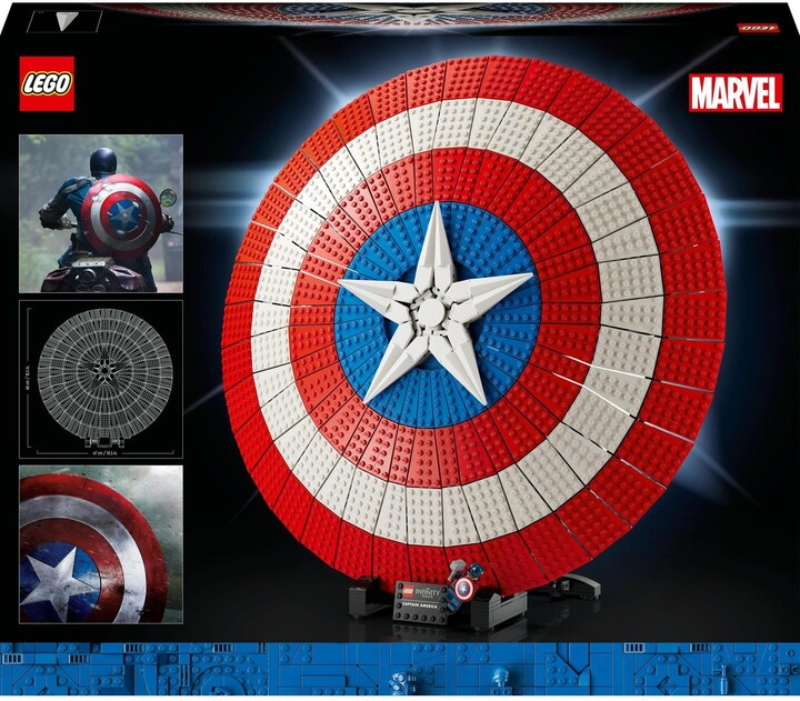 LEGO® Super Heroes Marvel 76262 Marvel Štít Kapitána Ameriky_1487354807