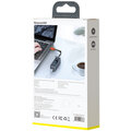 BASEUS hub USB-A Steel Cannon Series, 3xUSB 3.0, RJ45, šedá_1414787087