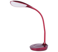 Emos LED stolní lampa DEL-1321, s USB, červená_689430647