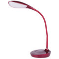 Emos LED stolní lampa DEL-1321, s USB, červená
