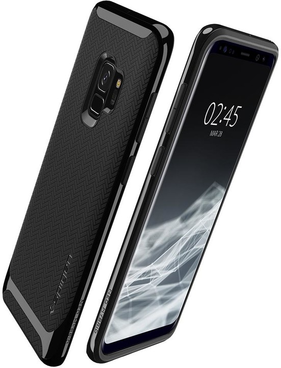 Spigen Neo Hybrid pro Samsung Galaxy S9, shiny black_1657378117