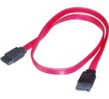 PremiumCord 0,75m datový kabel SATA 1.5/3.0 GBit/s, červená kfsa-1-07