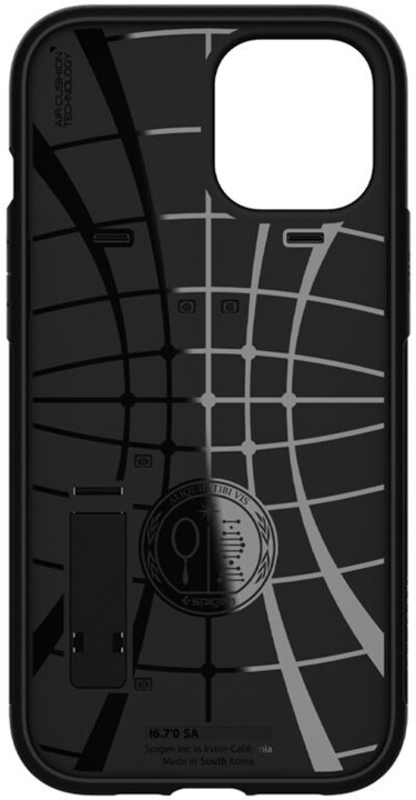 Spigen ochranný kryt Slim Armor pro iPhone 12 Pro Max, černá_296133802