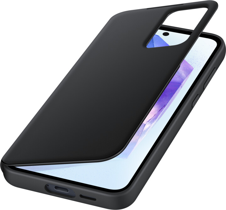 Samsung flipové pouzdro Smart View pro Galaxy A55 5G, černá_609430342