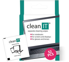 Clean IT čisticí ubrousky mokré kusové 52ks_2011427844