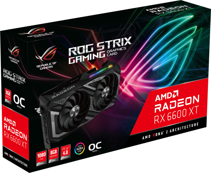 ASUS Radeon ROG-STRIX-RX6600XT-O8G-GAMING, 8GB GDDR6_146707882