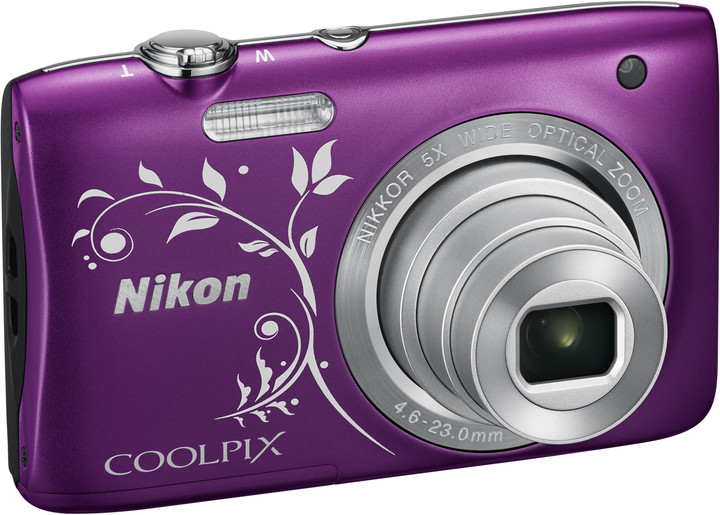 Nikon Coolpix S2900, fialová lineart_2010321877