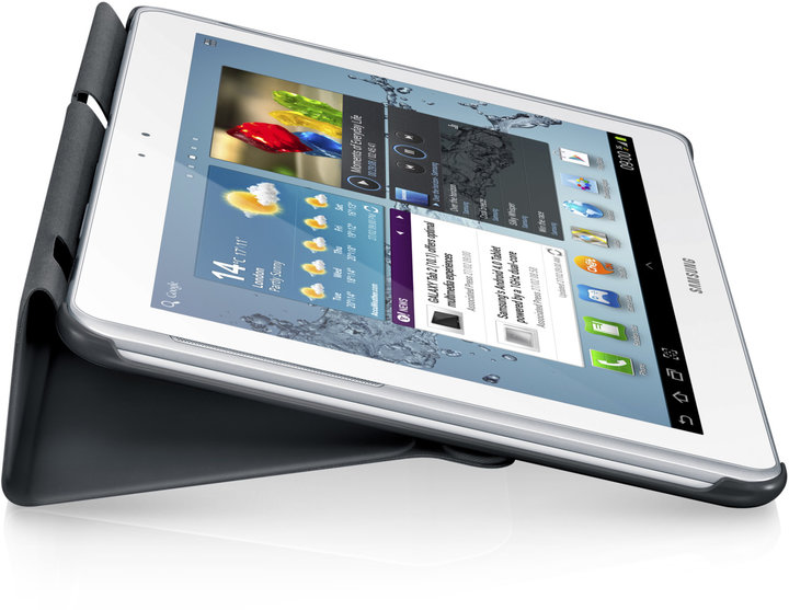 Samsung polohovací pouzdro EFC-1H8SGE pro Galaxy Tab 2, 10.1 (P5100/P5110), šedá_616508100