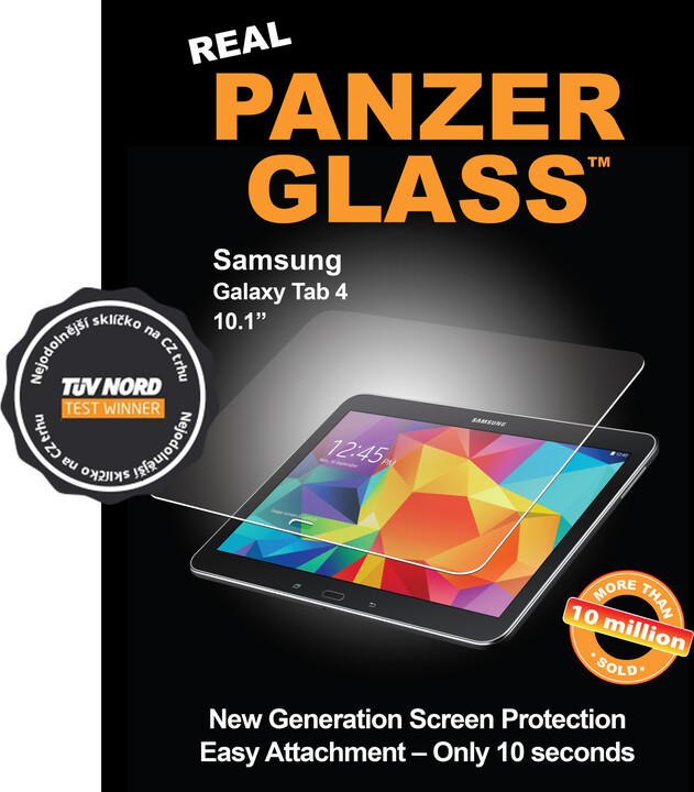 PanzerGlass ochranné sklo na displej pro Samsung Galaxy Tab4 10.1_211174370