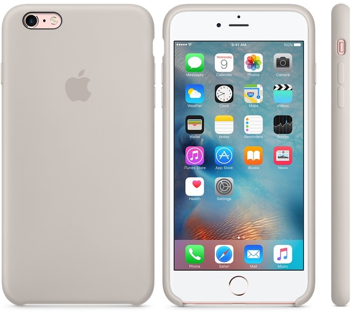 Apple iPhone 6s Plus Silicone Case, béžová_1843812095