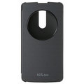 LG QuickCircle CCF-560 flipové pouzdro pro LG L Bello, černá