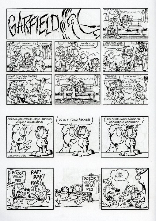 Komiks Garfield si válí šunku, 30.díl_1609565750