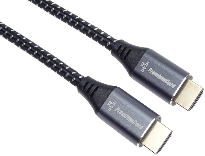 PremiumCord kabel ULTRA HDMI 2.1, 8K@60Hz, zlacené konektory, 10m_915148663