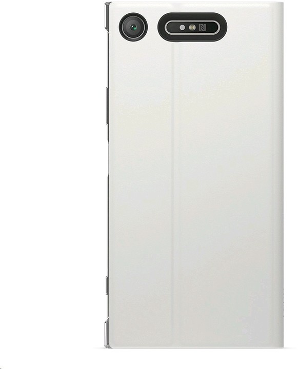 Sony Style Cover Flip pro Xperia XZ1, stříbrná_2064607997