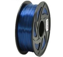 XtendLAN tisková struna (filament), PLA, 1,75mm, 1kg, průhledný modrý