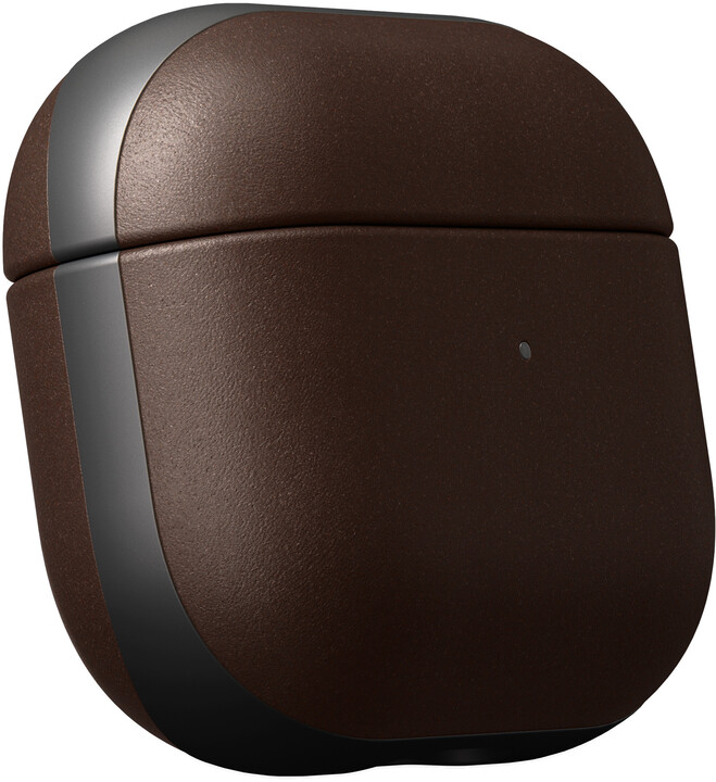 Nomad kožený ochranný kryt pro Apple AirPods 3, hnědá_1367208762