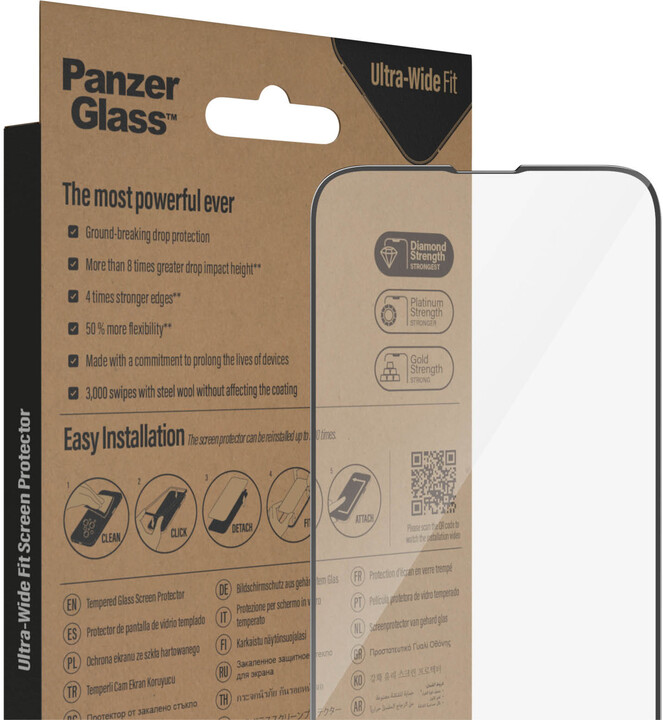 PanzerGlass ochranné sklo pro Apple iPhone 14 Plus/13 Pro Max s instalačním rámečkem_92608727