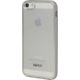 EPICO Pružný plastový kryt pro iPhone 5/5S/SE MATT BRIGHT- stříbrný