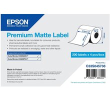 Epson ColorWorks role pro pokladní tiskárny, PREMIUM MATTE, 210x297mm, 200ks_909209356