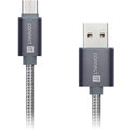 CONNECT IT Wirez Premium Metallic USB C - USB, silver gray, 1 m_96814503