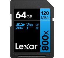 Lexar Professional 800x UHS-I U1 (Class 10) SDXC 64GB_34299770