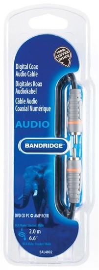 Bandridge BAL4802 Digitální Coaxial Kabel 2m_796761441