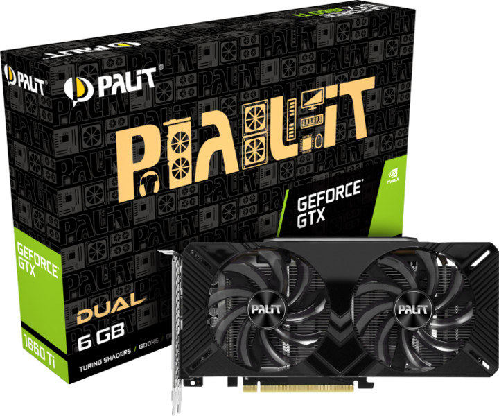 PALiT GeForce GTX 1660 Ti Dual, 6GB GDDR6_476042373