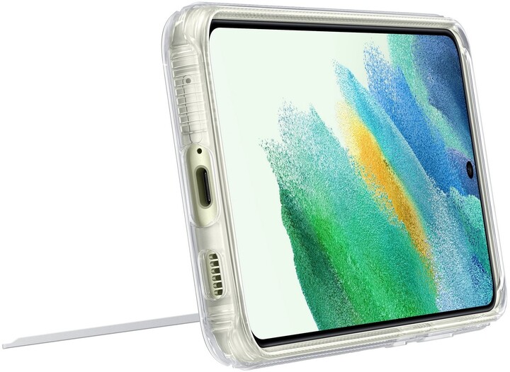 Samsung průhledný zadní kryt pro Galaxy S21 FE, transparentní_645565541