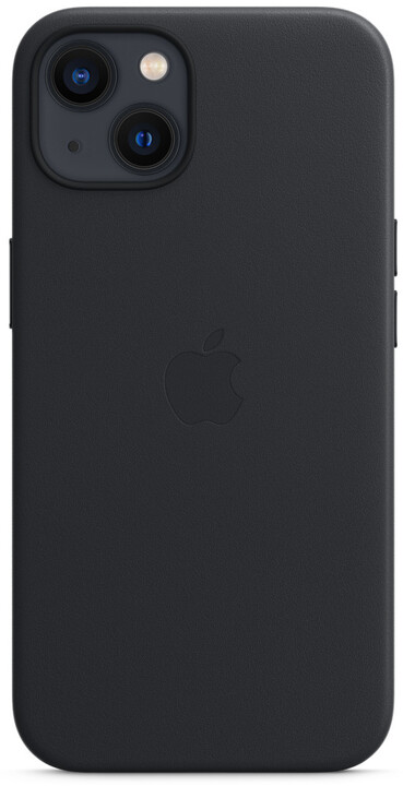 Apple kožený kryt s MagSafe pro iPhone 13, temně inkoustová_2050626765