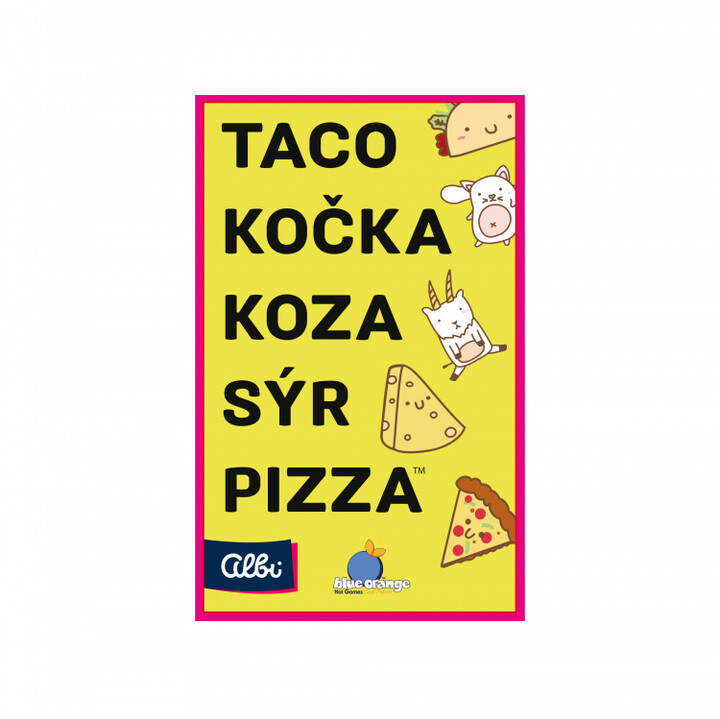 Karetní hra Albi Taco, kočka, koza, sýr, pizza (CZ)_350161858
