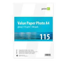 PRINT IT Value Paper Photo A4 115 g/m2 Glossy 100ks_1869418103