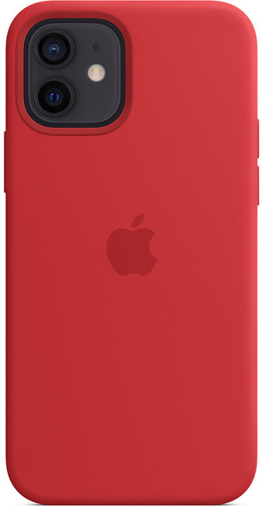 Apple silikonový kryt s MagSafe pro iPhone 12/12 Pro, (PRODUCT)RED - červená_96746008