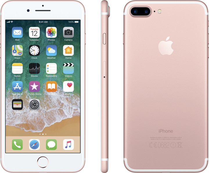 Apple iPhone 7 Plus, 32GB, Rose - Gold_461678895