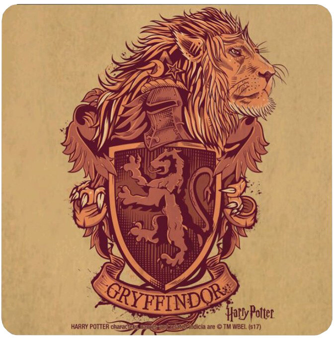 Podtácky Harry Potter - Gryffindor Lion, 6ks_507645884