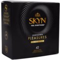 Kondomy Skyn Unknown Pleasures, vroubky a ochucené, 42 ks Poukaz 200 Kč na nákup na Mall.cz
